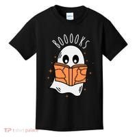 Ghost Reading Books Halloween Kids T-Shirt thumb 0
