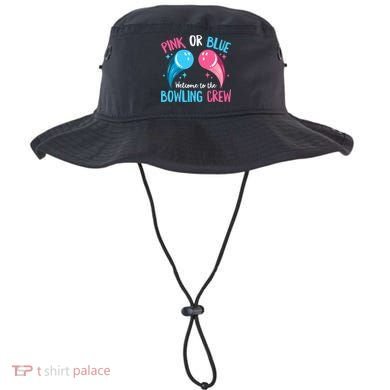 Gender Reveal Bowling Design for a Bowling Lover Bucket Hat