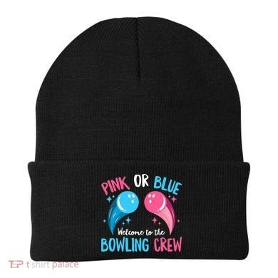 Gender Reveal Bowling Design for a Bowling Lover Beanie