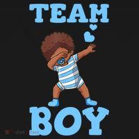 Gender Reveal Baby Shower Team Boy Matching Family Baby Party T-Shirt thumb 7