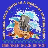 Gods Rocksolid Breaker Rock Beach Vbs 2024 Christian T-Shirt thumb 7