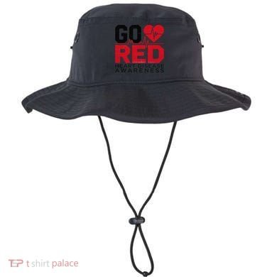 Go Red Chd Heart Disease Month Awareness Bucket Hat