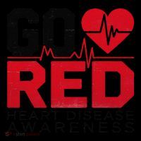 Go Red Chd Heart Disease Month Awareness Bucket Hat thumb 4
