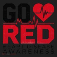 Go Red Chd Heart Disease Month Awareness Beanie thumb 2
