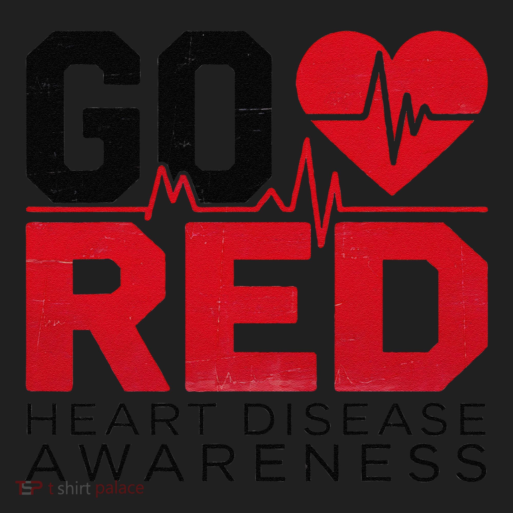 Go Red Chd Heart Disease Month Awareness Tumbler