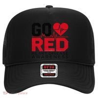 Go Red Chd Heart Disease Month Awareness Hat thumb 0