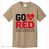 Go Red Chd Heart Disease Month Awareness Kids T-Shirt thumb 0