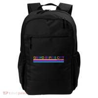 Grand Rapids City Michigan Retro Logo Backpack thumb 0