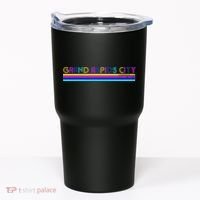 Grand Rapids City Michigan Retro Logo Tumbler thumb 0