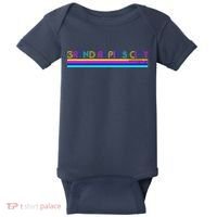 Grand Rapids City Michigan Retro Logo Baby Bodysuit thumb 0