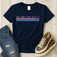 Grand Rapids City Michigan Retro Logo Women's T-Shirt thumb 3