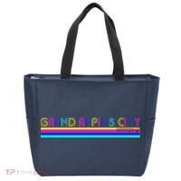 Grand Rapids City Michigan Retro Logo Tote Bag thumb 0