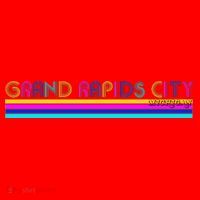 Grand Rapids City Michigan Retro Logo Santa Hat thumb 1