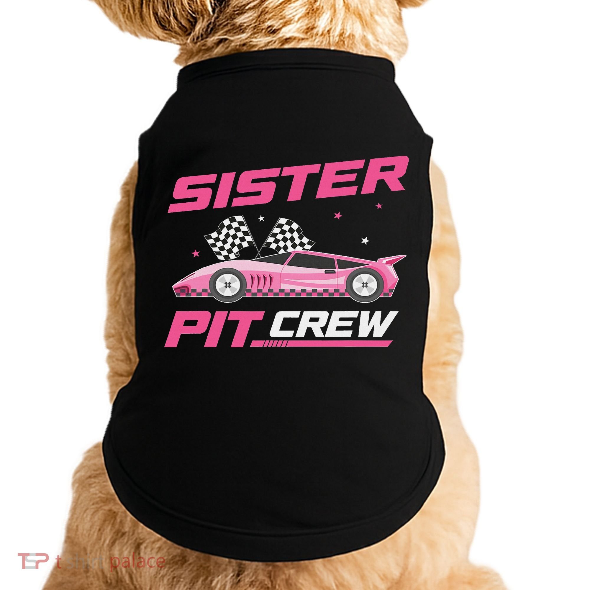 Girl Race Car Birthday Decorations Racing Sister Pit Crew Doggie Tank