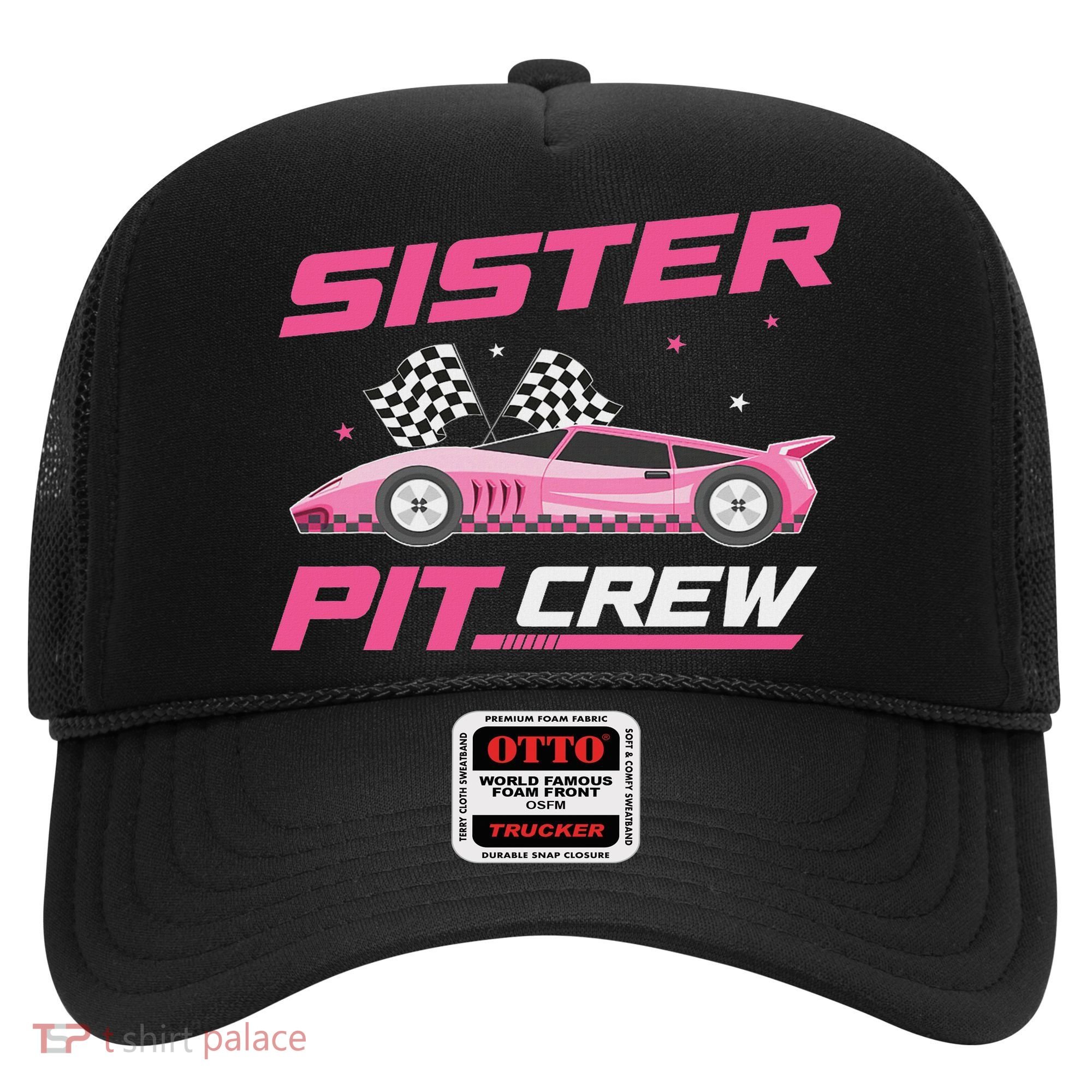 Girl Race Car Birthday Decorations Racing Sister Pit Crew Hat