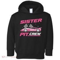 Girl Race Car Birthday Decorations Racing Sister Pit Crew Toddler Hoodie thumb 0