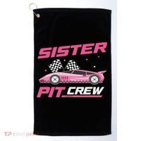 Girl Race Car Birthday Decorations Racing Sister Pit Crew Golf Towel thumb 0