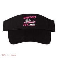 Girl Race Car Birthday Decorations Racing Sister Pit Crew Visor thumb 0