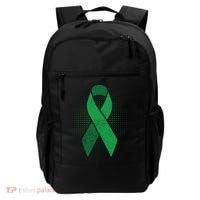 Green Ribbon Cool Gift Cerebral Palsy Awareness Funny Gift Backpack thumb 0