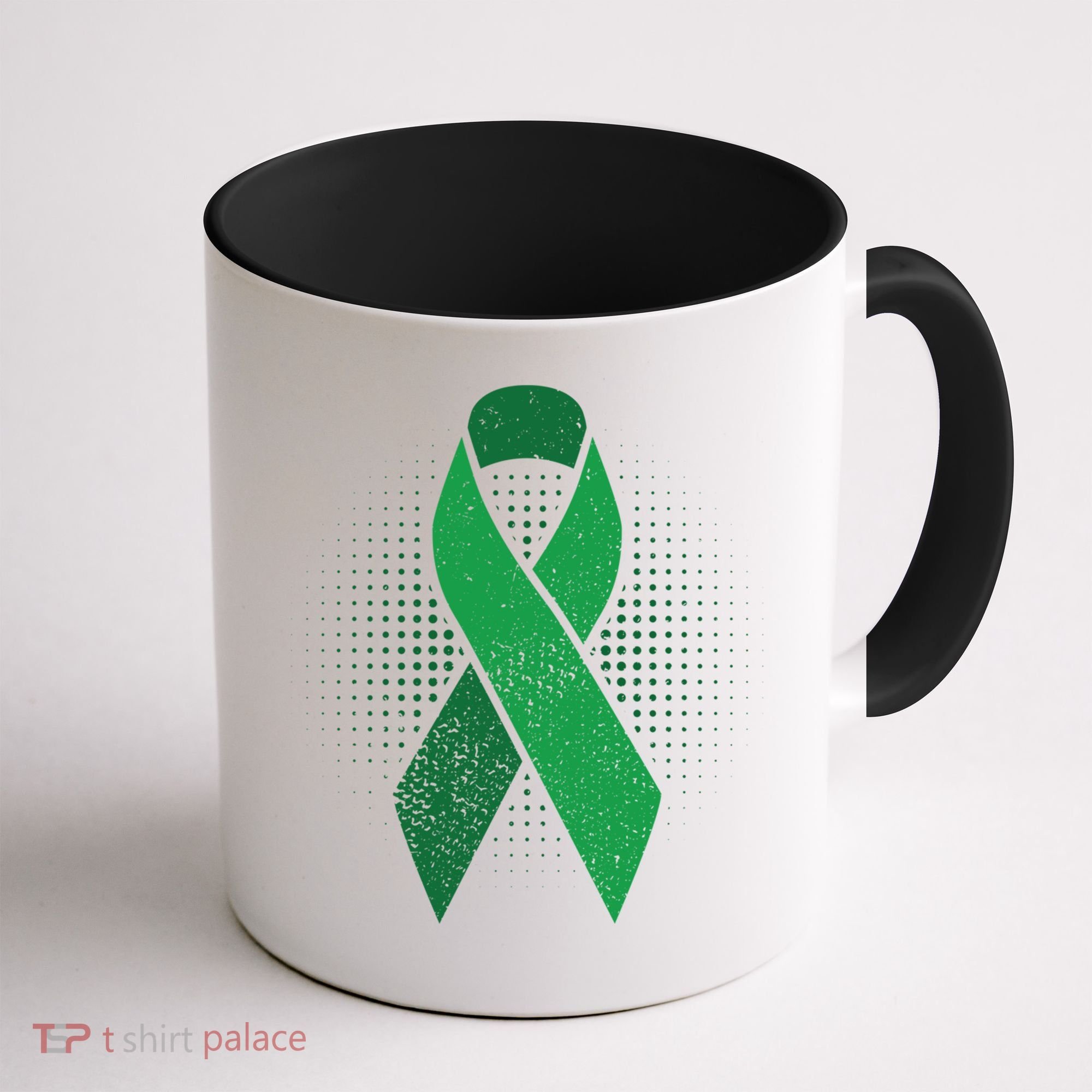 Green Ribbon Cool Gift Cerebral Palsy Awareness Funny Gift Coffee Mug