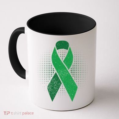 Green Ribbon Cool Gift Cerebral Palsy Awareness Funny Gift Coffee Mug