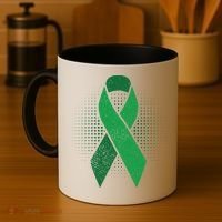 Green Ribbon Cool Gift Cerebral Palsy Awareness Funny Gift Coffee Mug thumb 4