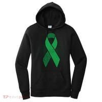 Green Ribbon Cool Gift Cerebral Palsy Awareness Funny Gift Women's Hoodie thumb 0