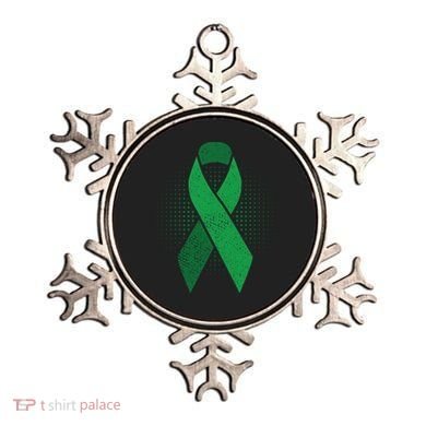 Green Ribbon Cool Gift Cerebral Palsy Awareness Funny Gift Ornament