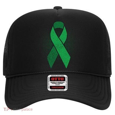 Green Ribbon Cool Gift Cerebral Palsy Awareness Funny Gift Hat