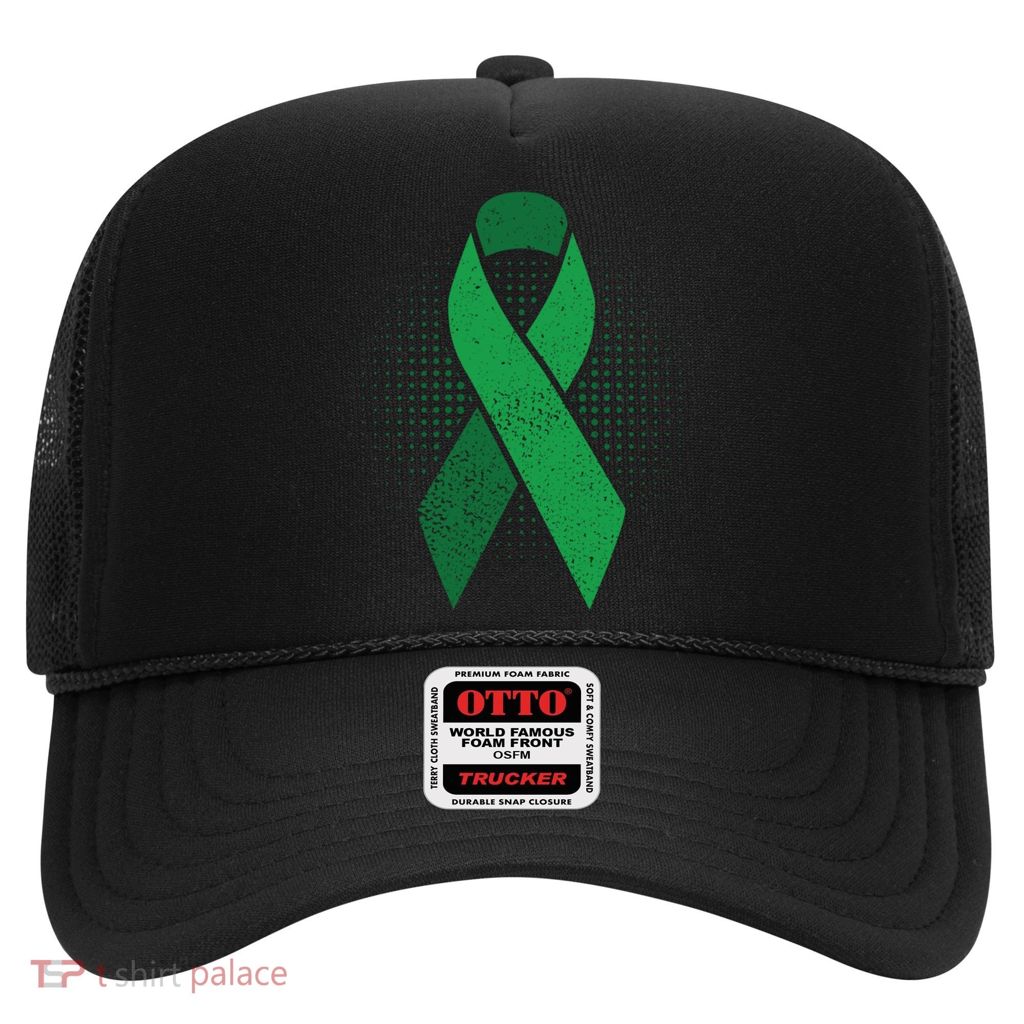 Green Ribbon Cool Gift Cerebral Palsy Awareness Funny Gift Hat