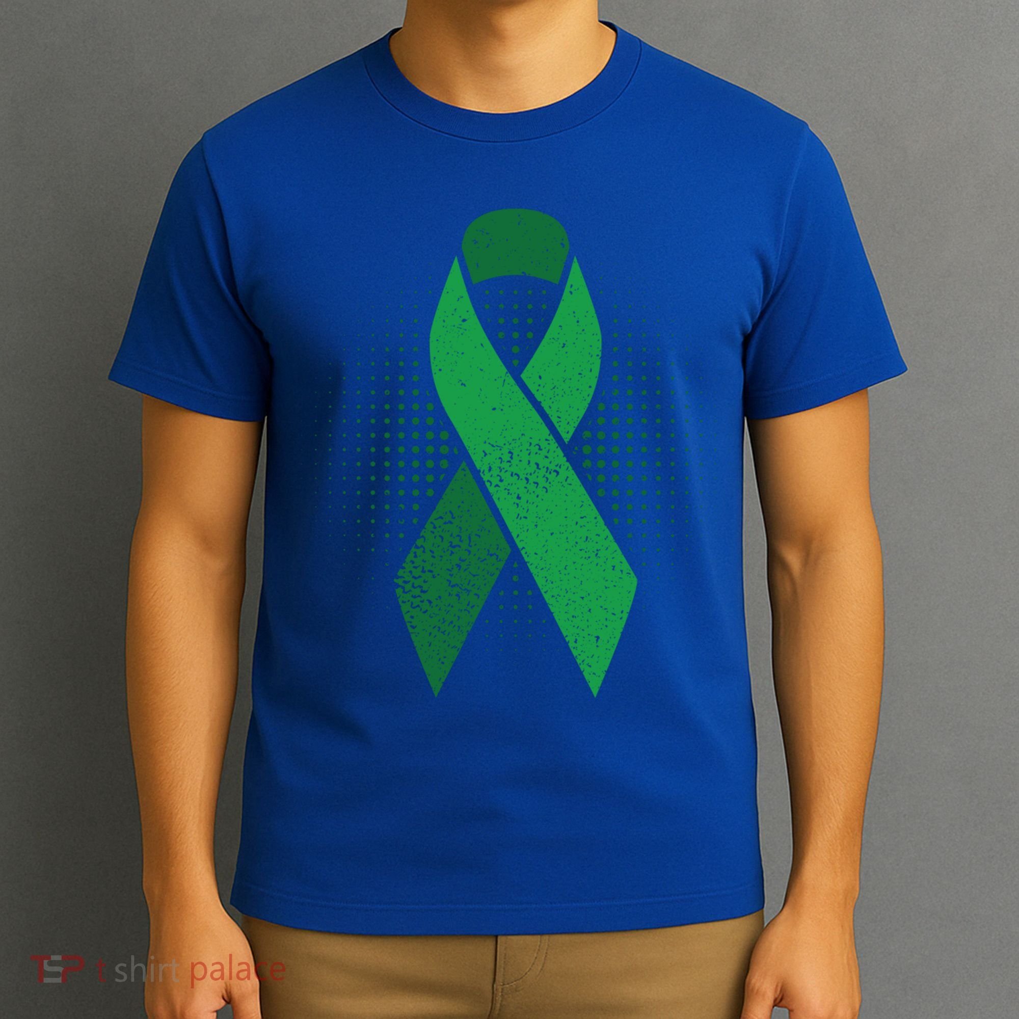 Green Ribbon Cool Gift Cerebral Palsy Awareness Funny Gift T-Shirt