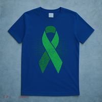 Green Ribbon Cool Gift Cerebral Palsy Awareness Funny Gift T-Shirt thumb 5
