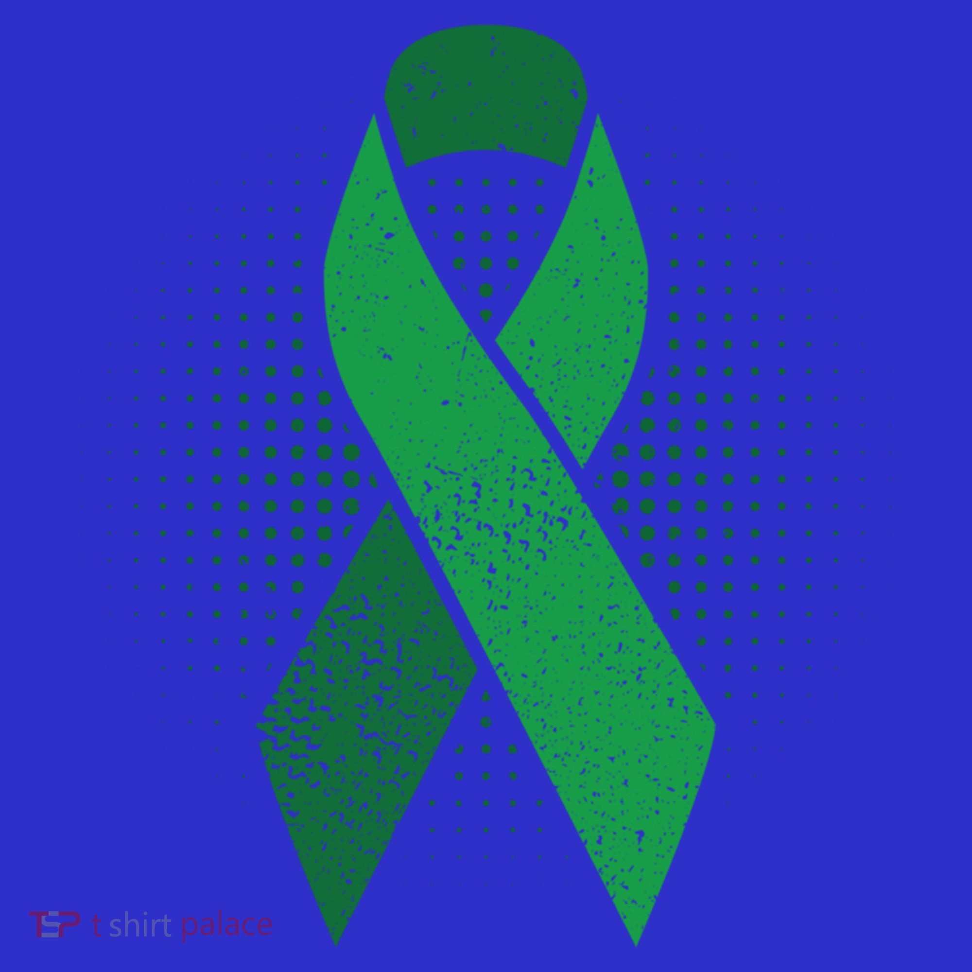 Green Ribbon Cool Gift Cerebral Palsy Awareness Funny Gift Coaster