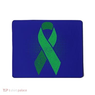 Green Ribbon Cool Gift Cerebral Palsy Awareness Funny Gift Mousepad