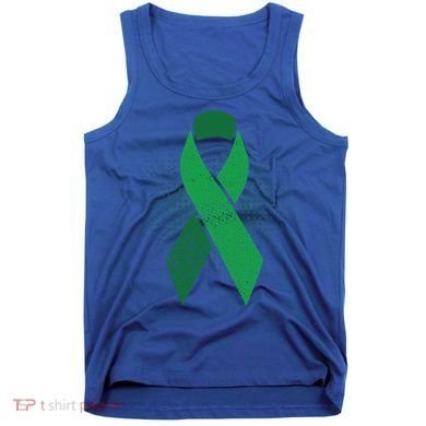 Green Ribbon Cool Gift Cerebral Palsy Awareness Funny Gift Tank Top