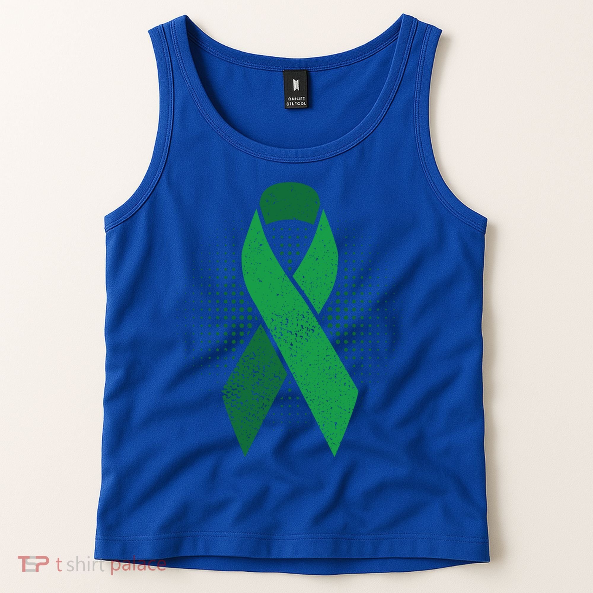 Green Ribbon Cool Gift Cerebral Palsy Awareness Funny Gift Tank Top