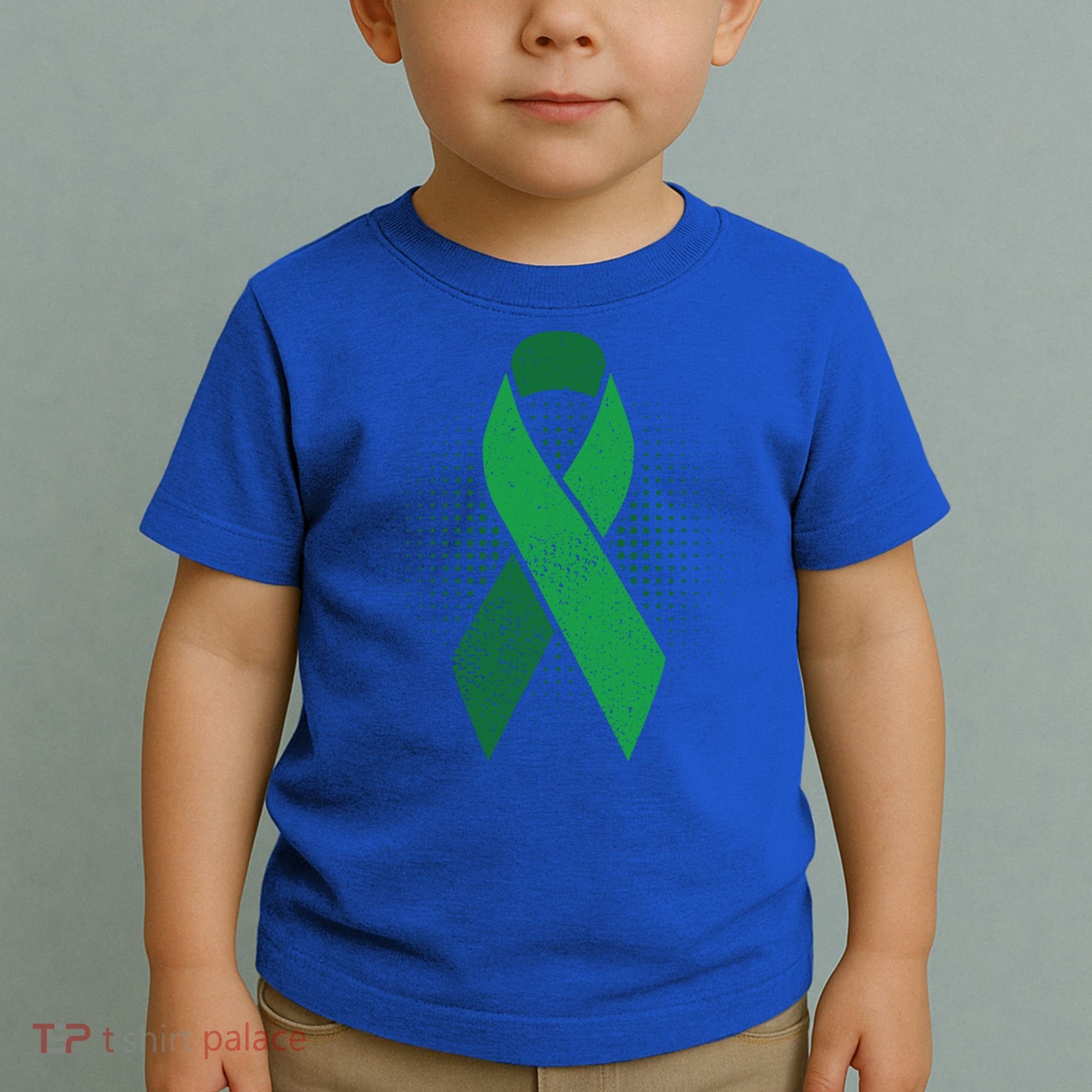 Green Ribbon Cool Gift Cerebral Palsy Awareness Funny Gift Toddler T-Shirt