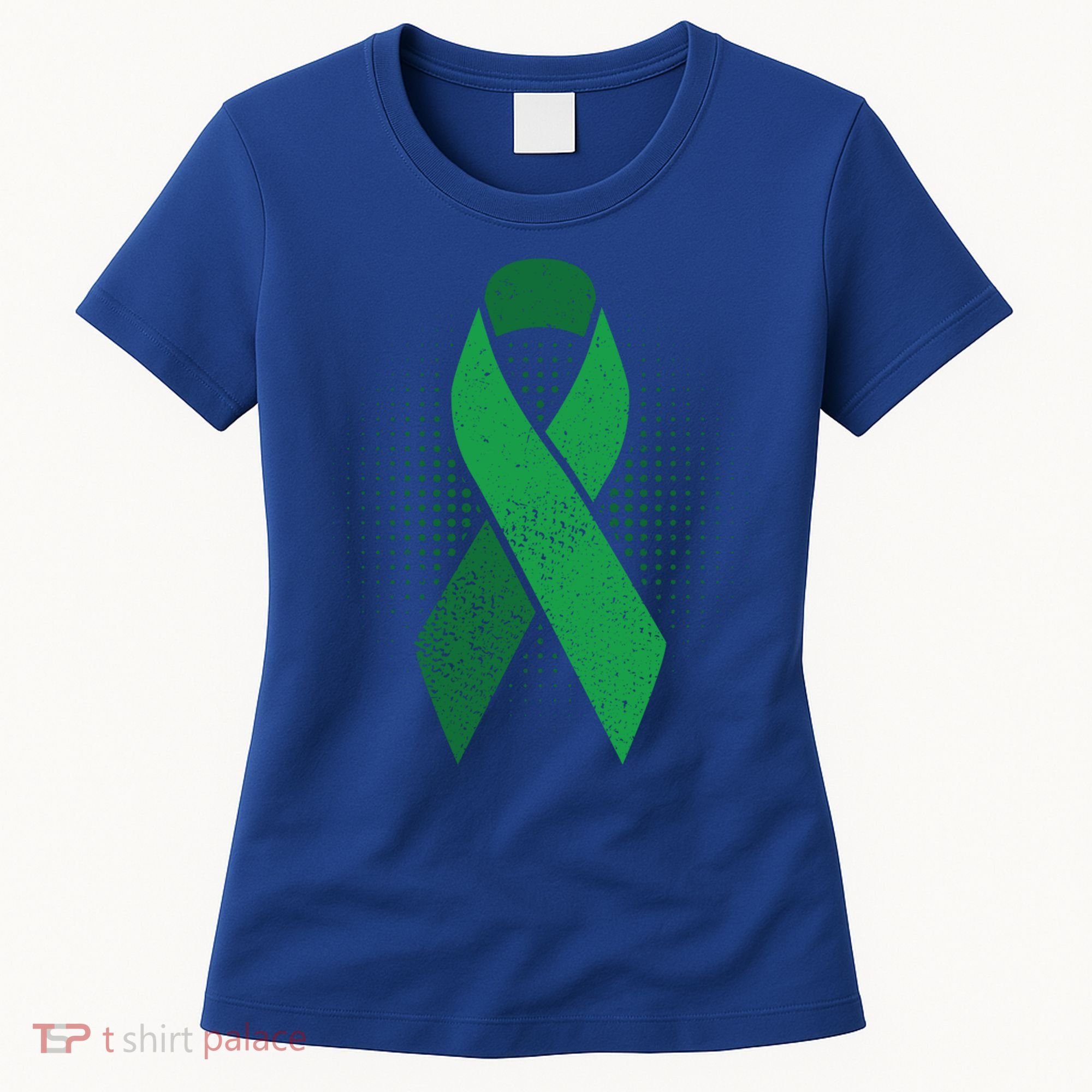 Green Ribbon Cool Gift Cerebral Palsy Awareness Funny Gift Women's T-Shirt