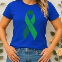 Green Ribbon Cool Gift Cerebral Palsy Awareness Funny Gift Women's T-Shirt thumb 2