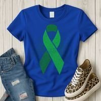 Green Ribbon Cool Gift Cerebral Palsy Awareness Funny Gift Women's T-Shirt thumb 3
