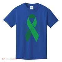 Green Ribbon Cool Gift Cerebral Palsy Awareness Funny Gift Kids T-Shirt thumb 0