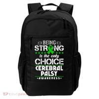 Green Ribbon Cool Gift Cerebral Palsy Awareness Cool Gift Backpack thumb 0