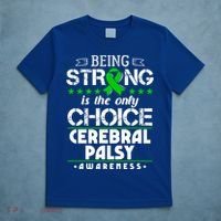 Green Ribbon Cool Gift Cerebral Palsy Awareness Cool Gift T-Shirt thumb 5