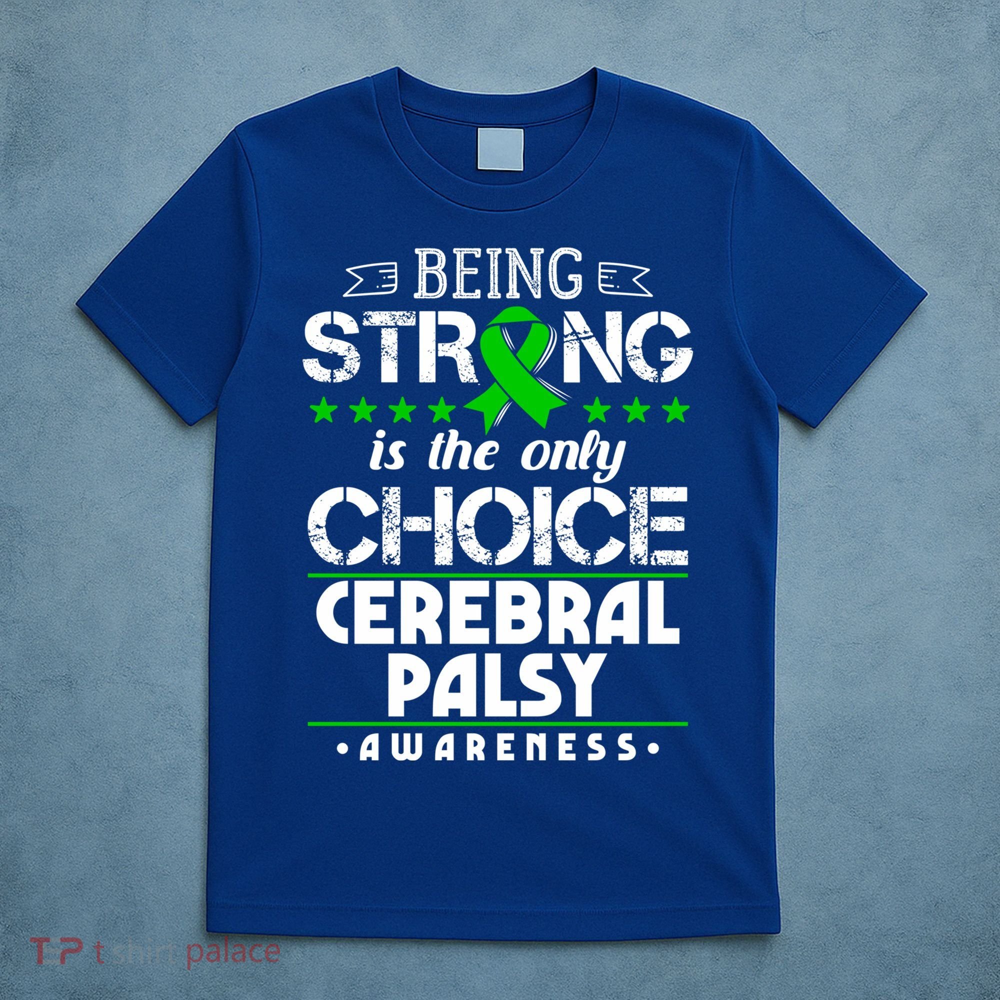 Green Ribbon Cool Gift Cerebral Palsy Awareness Cool Gift T-Shirt