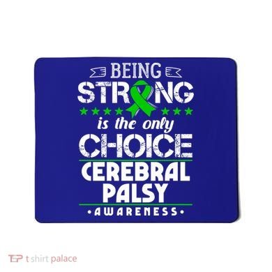 Green Ribbon Cool Gift Cerebral Palsy Awareness Cool Gift Mousepad