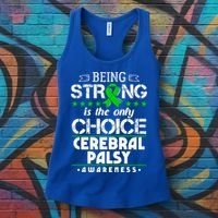 Green Ribbon Cool Gift Cerebral Palsy Awareness Cool Gift Women's Tank Top thumb 3