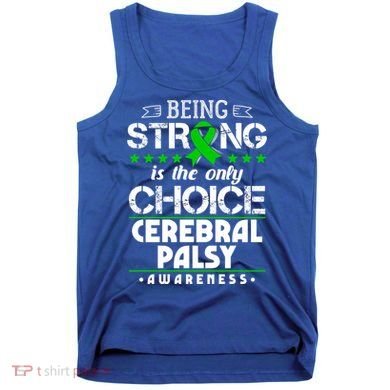 Green Ribbon Cool Gift Cerebral Palsy Awareness Cool Gift Tank Top