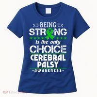 Green Ribbon Cool Gift Cerebral Palsy Awareness Cool Gift Women's T-Shirt thumb 0