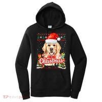 Golden Retriever Christmas Jumper Costume Idea Gift Women's Hoodie thumb 0