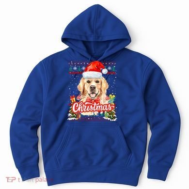 Golden Retriever Christmas Jumper Costume Idea Gift Hoodie
